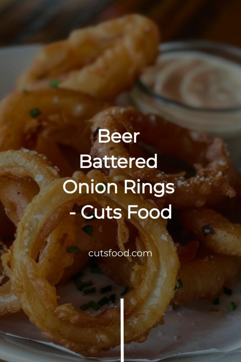 Beer Battered Onion Rings – Cuts Food