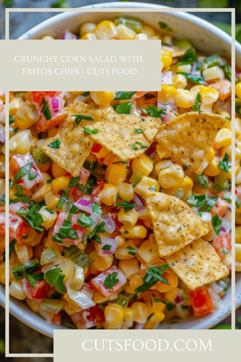 Crunchy Corn Salad with Fritos Chips – Cuts Food
