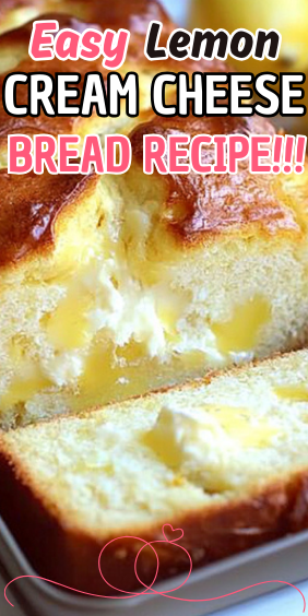 Easy Lemon Cream Cheese Bread