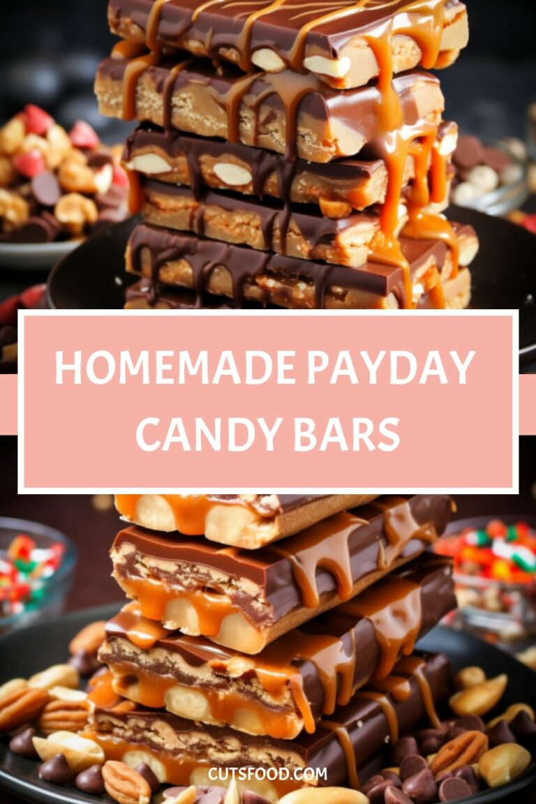 Homemade Payday Candy Bars