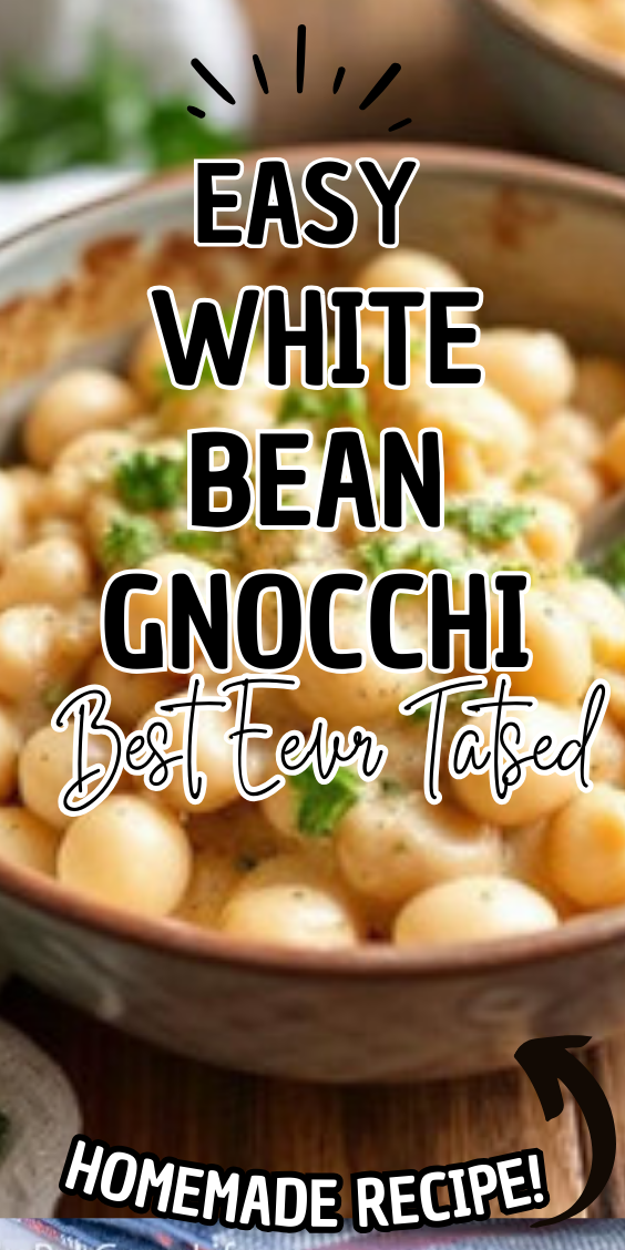 Easy White Bean Gnocchi