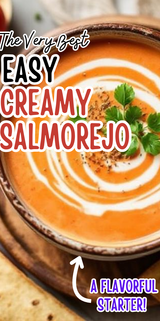 Easy Creamy Salmorejo