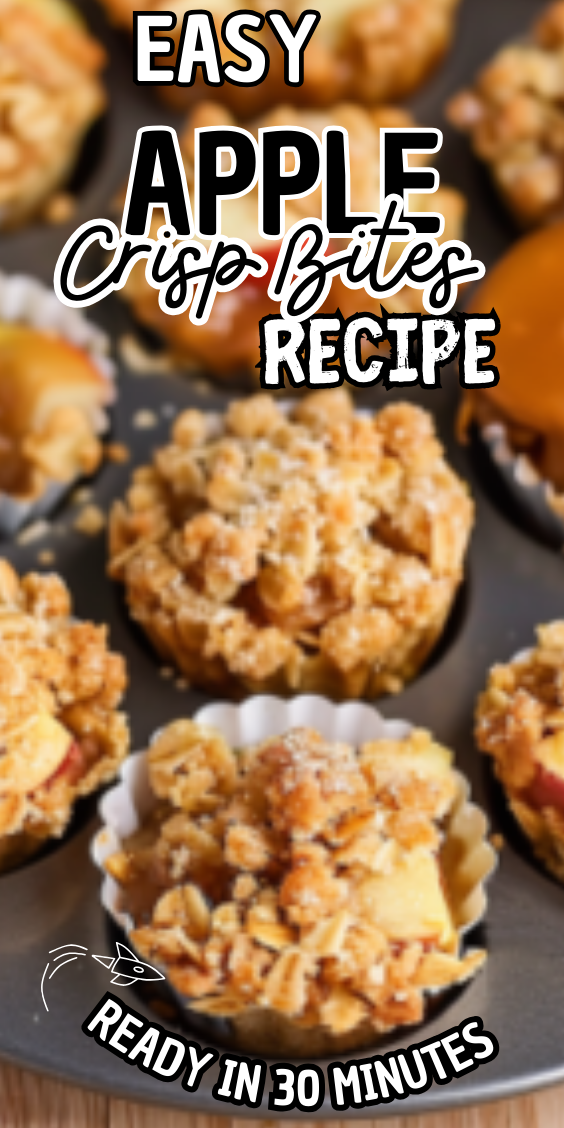 Easy Apple Crisp Bites Recipe