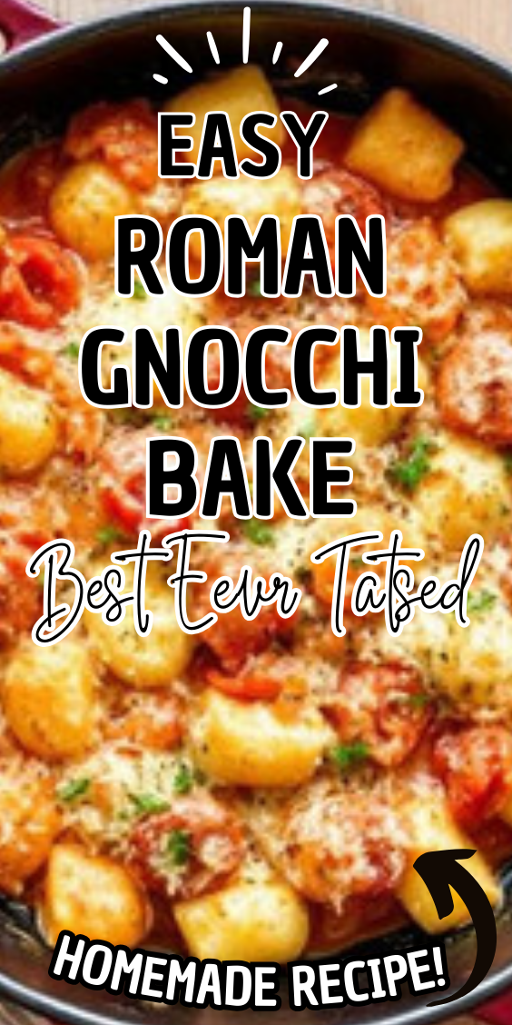 Easy Roman Gnocchi Bake