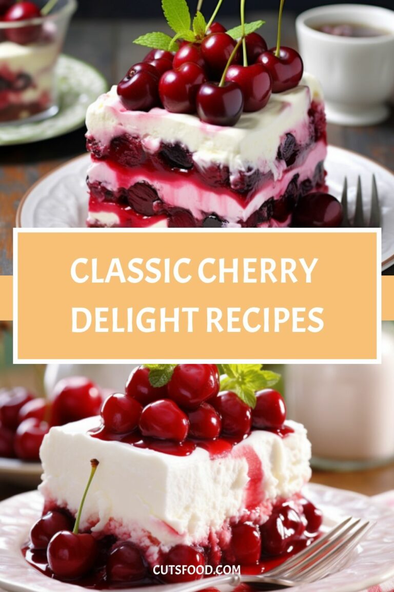 CLASSIC CHERRY DELIGHT RECIPES