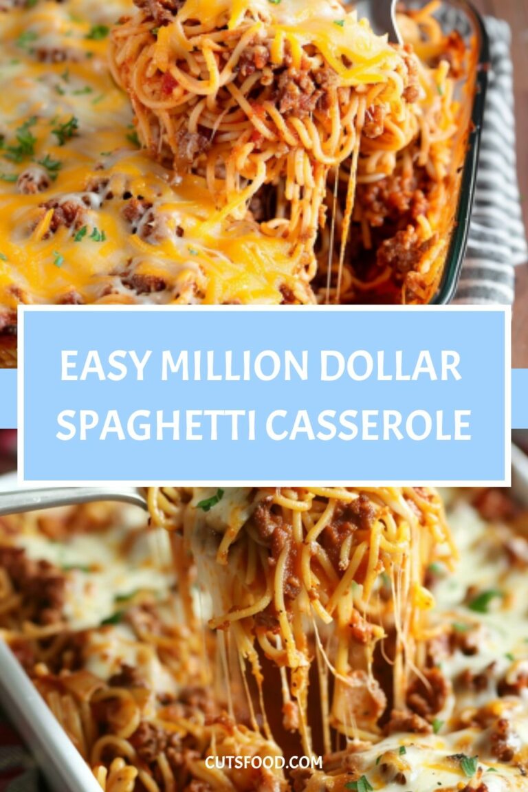 Easy Million Dollar Spaghetti Casserole