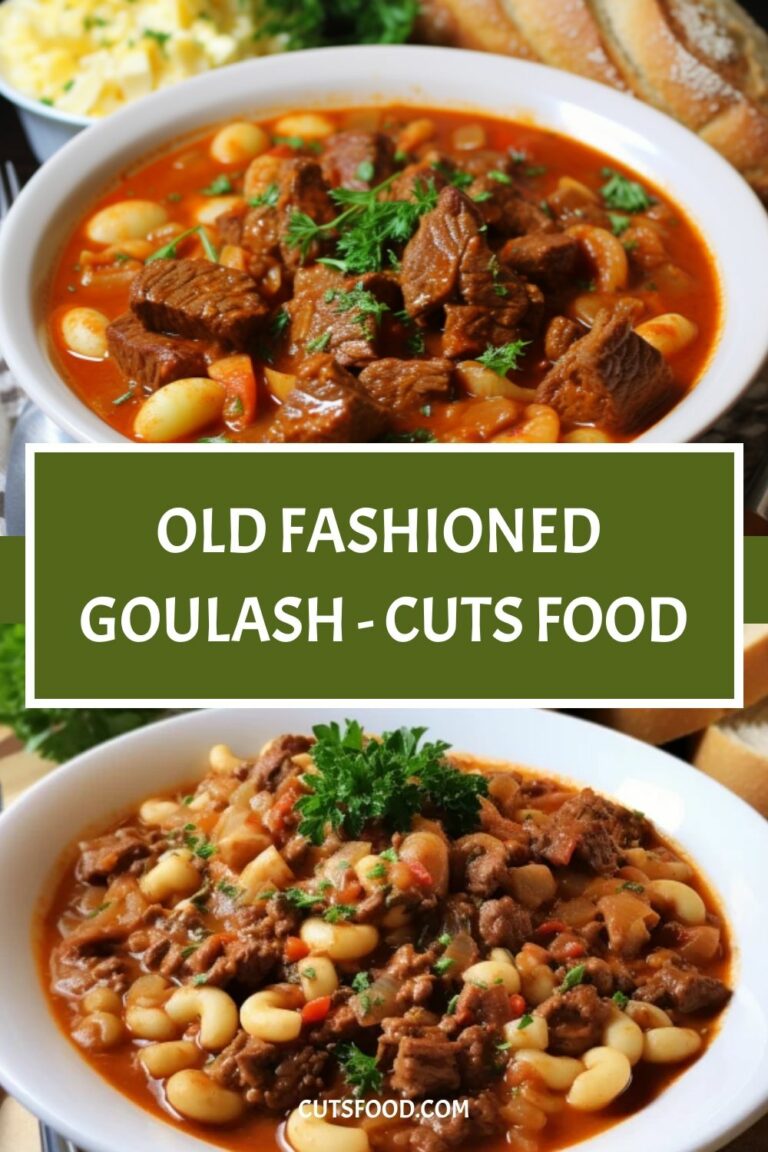 OLD FASHIONED GOULASH – Cuts Food