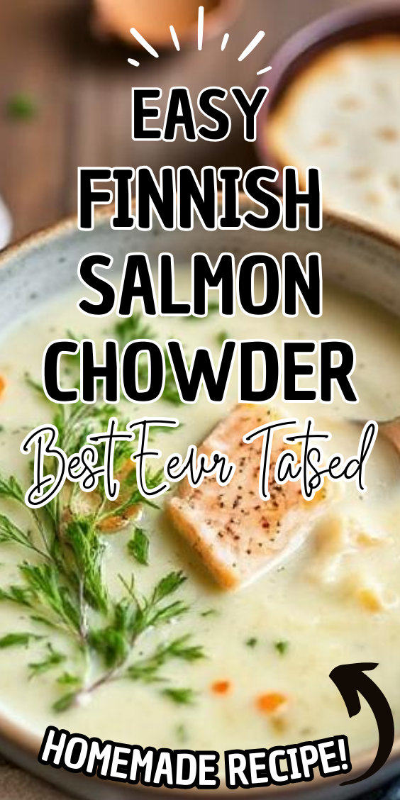 Easy Finnish Salmon Chowder