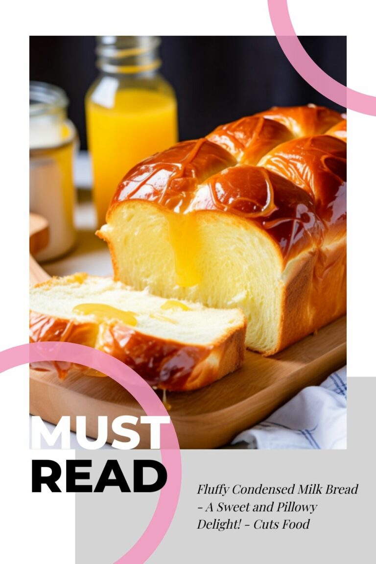Fluffy Condensed Milk Bread – A Sweet and Pillowy Delight! – Cuts Food
