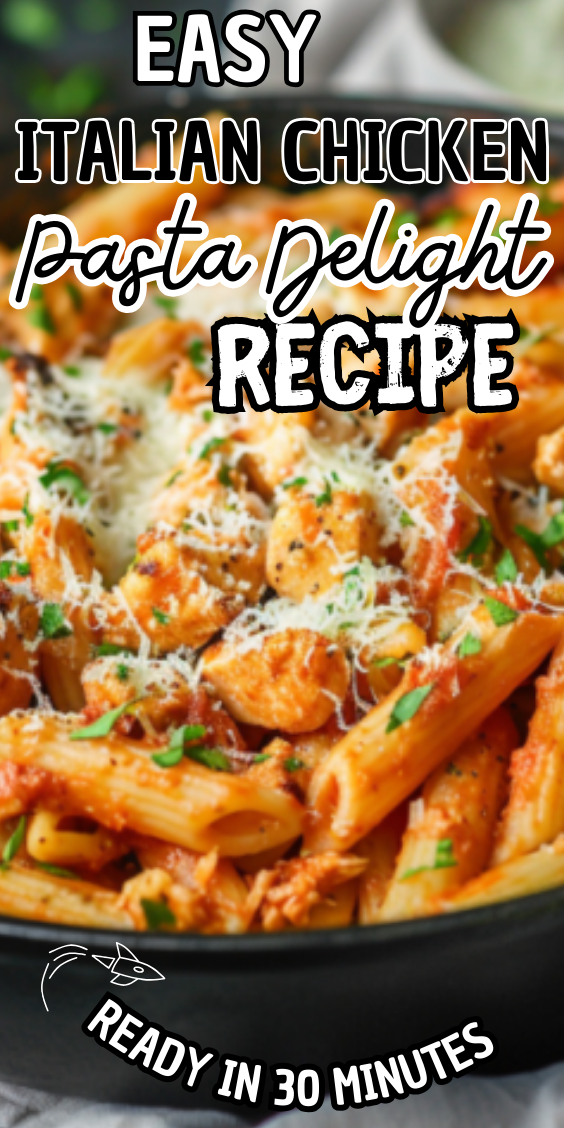 Easy Italian Chicken Pasta Delight