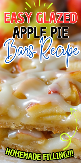 Easy Glazed Apple Pie Bars Recipe