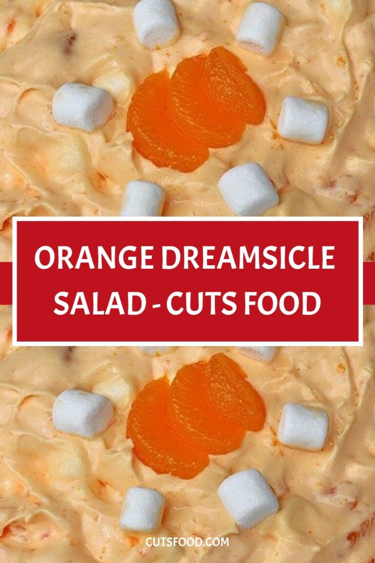 ORANGE DREAMSICLE SALAD – Cuts Food