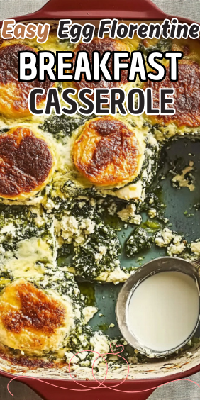 Easy Egg Florentine Breakfast Casserole