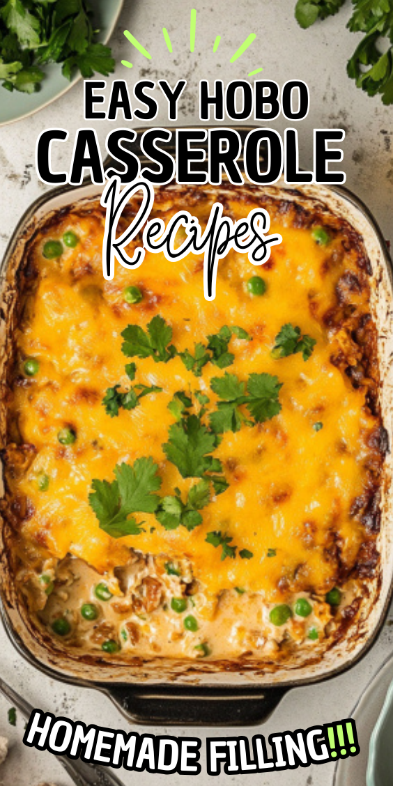 Easy Hobo Casserole, a Rustic Ground Beef and Potato Bake