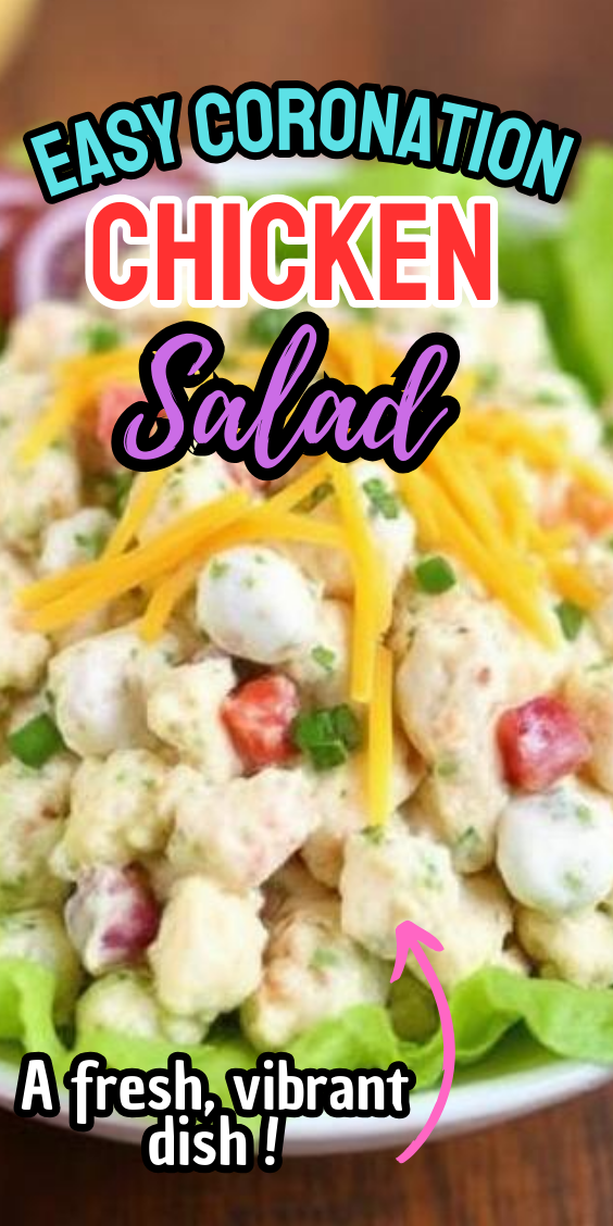 Easy Coronation Chicken Salad