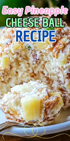 Easy Pineapple Cheese Ball