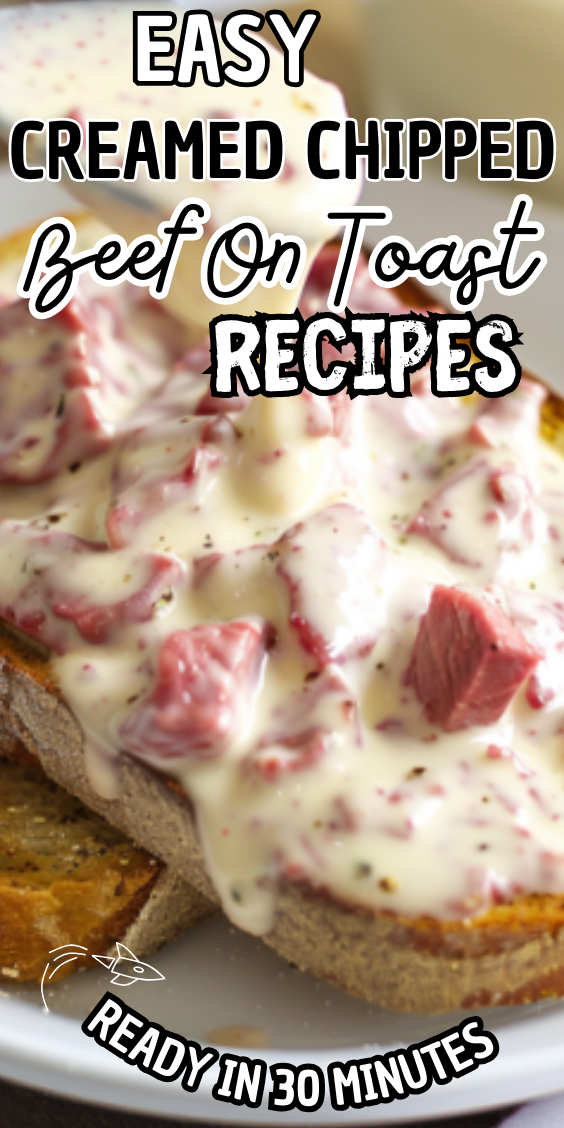 Easy Creamed Chipped Beef on Toast