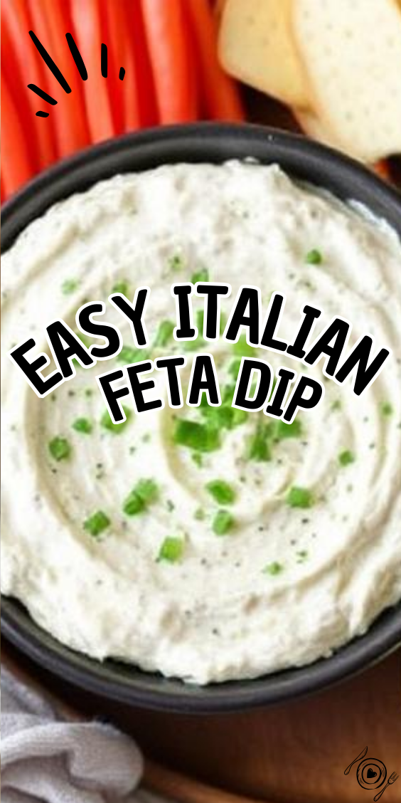 Easy Italian Feta Dip