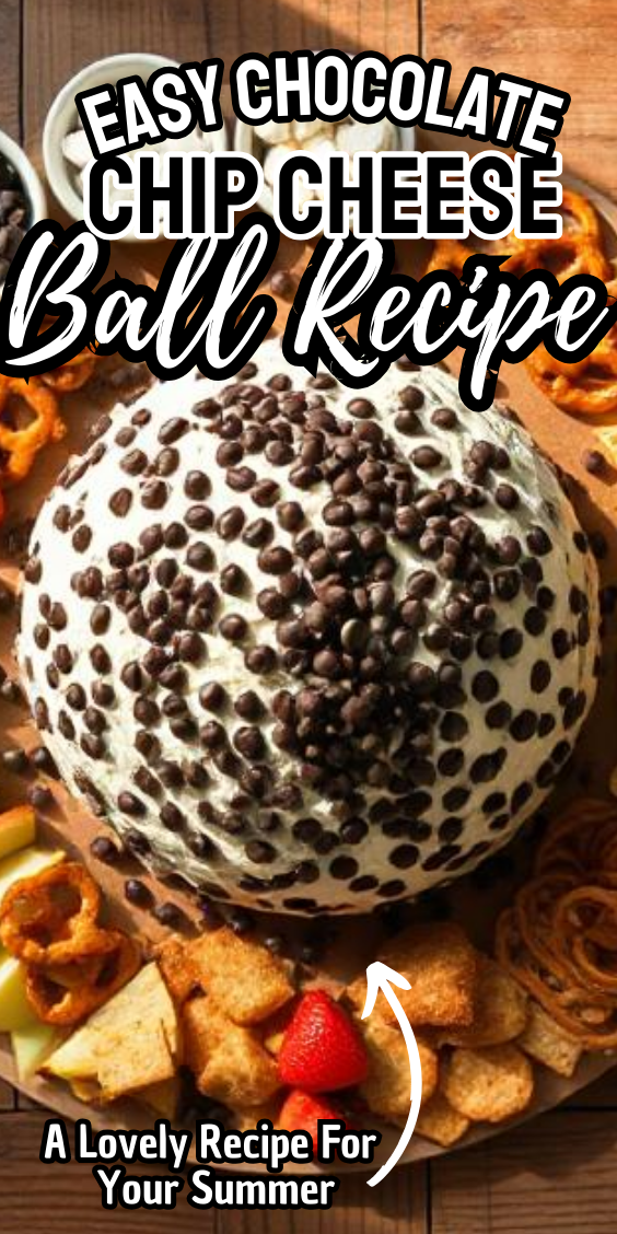 Easy Chocolate Chip Cheese Ball