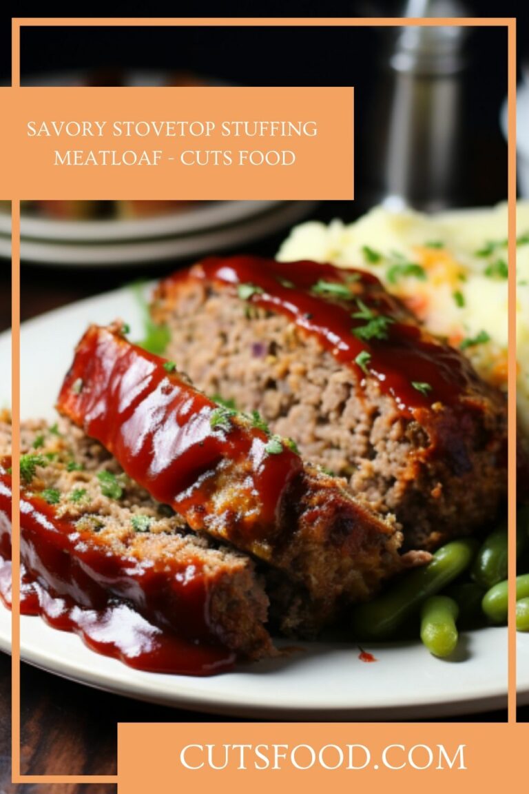 Savory Stovetop Stuffing Meatloaf – Cuts Food