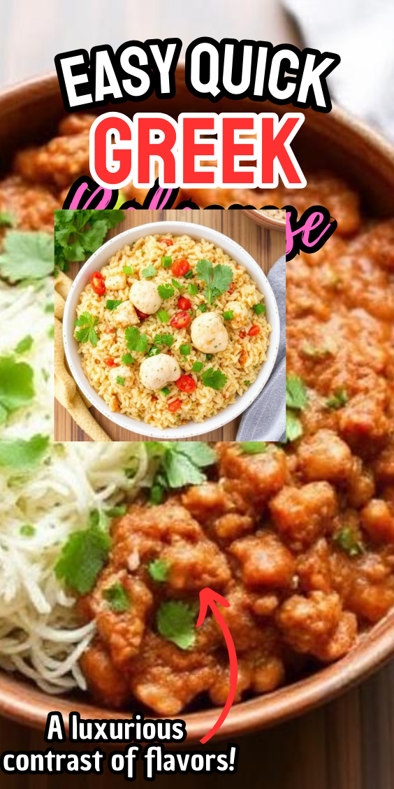 Easy Quick Greek Bolognese