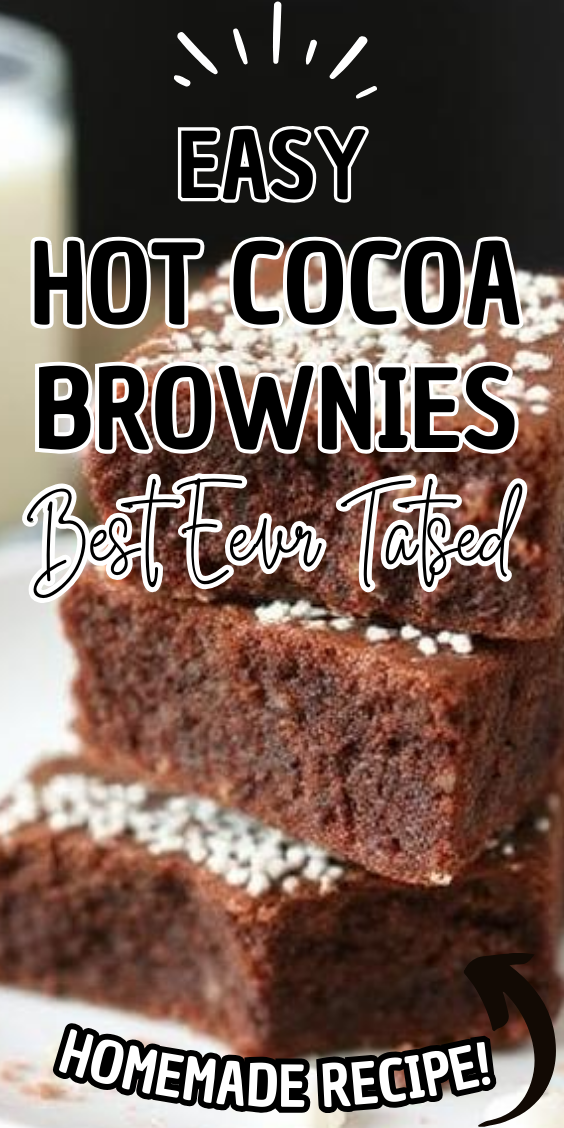 Easy Hot Cocoa Brownies