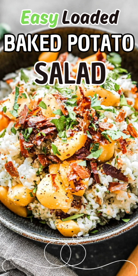 Easy Loaded Baked Potato Salad