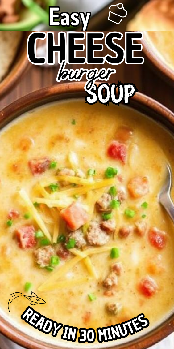 Easy Cheeseburger Soup