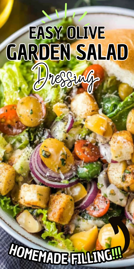 Easy Olive Garden Salad Dressing