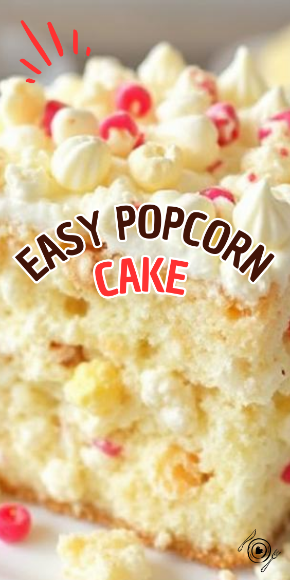 Easy Popcorn Cake