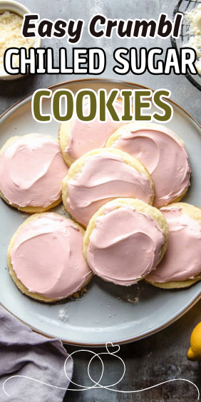 Easy Crumbl Chilled Sugar Cookies
