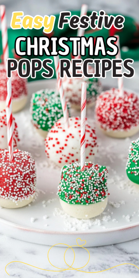Easy Festive Christmas Pops
