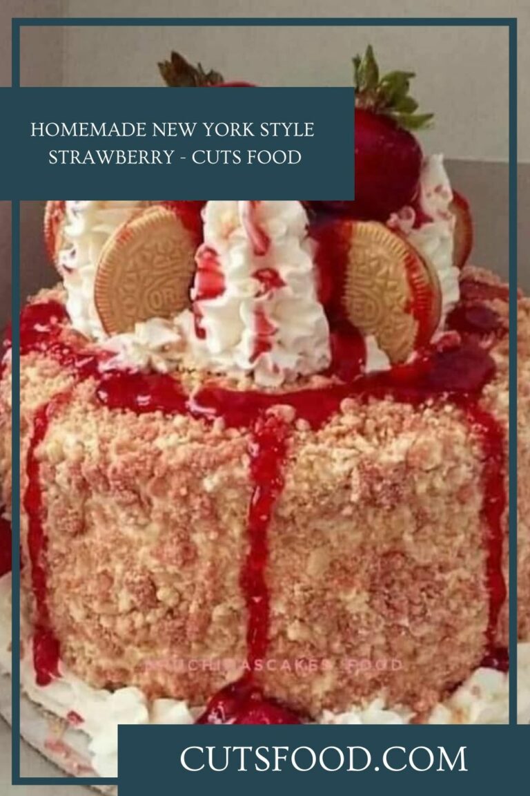Homemade New York Style Strawberry – Cuts Food