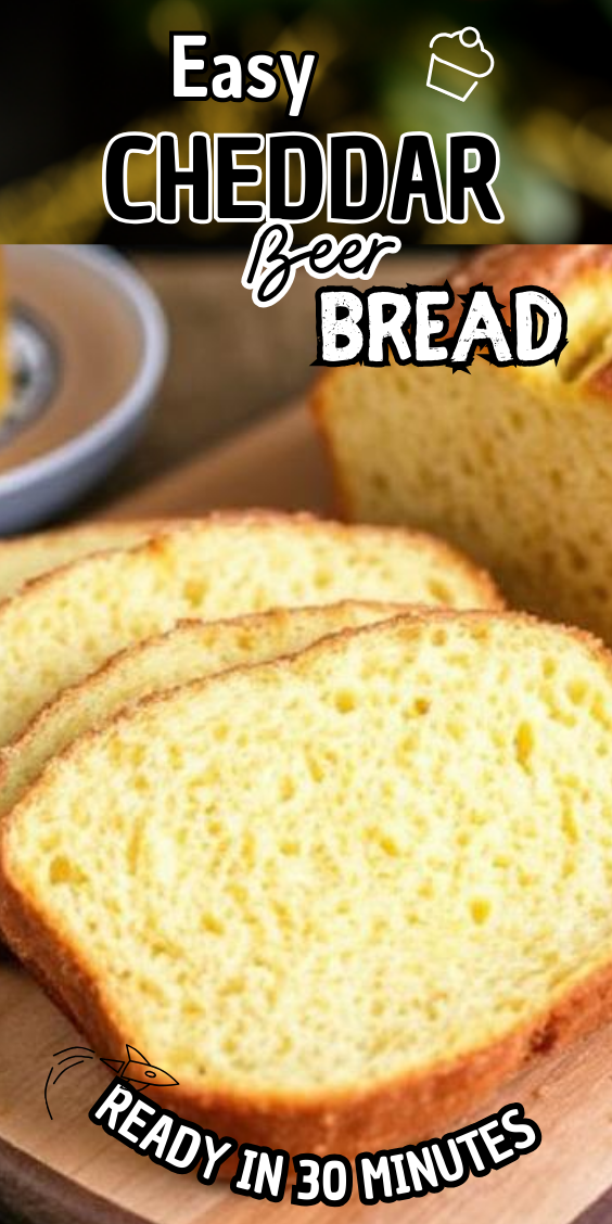Easy Cheddar Beer Bread