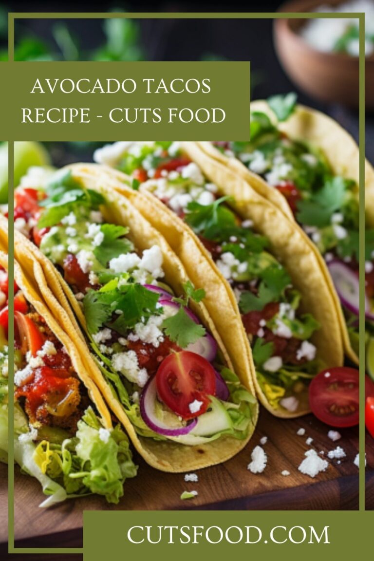 Avocado Tacos Recipe – Cuts Food