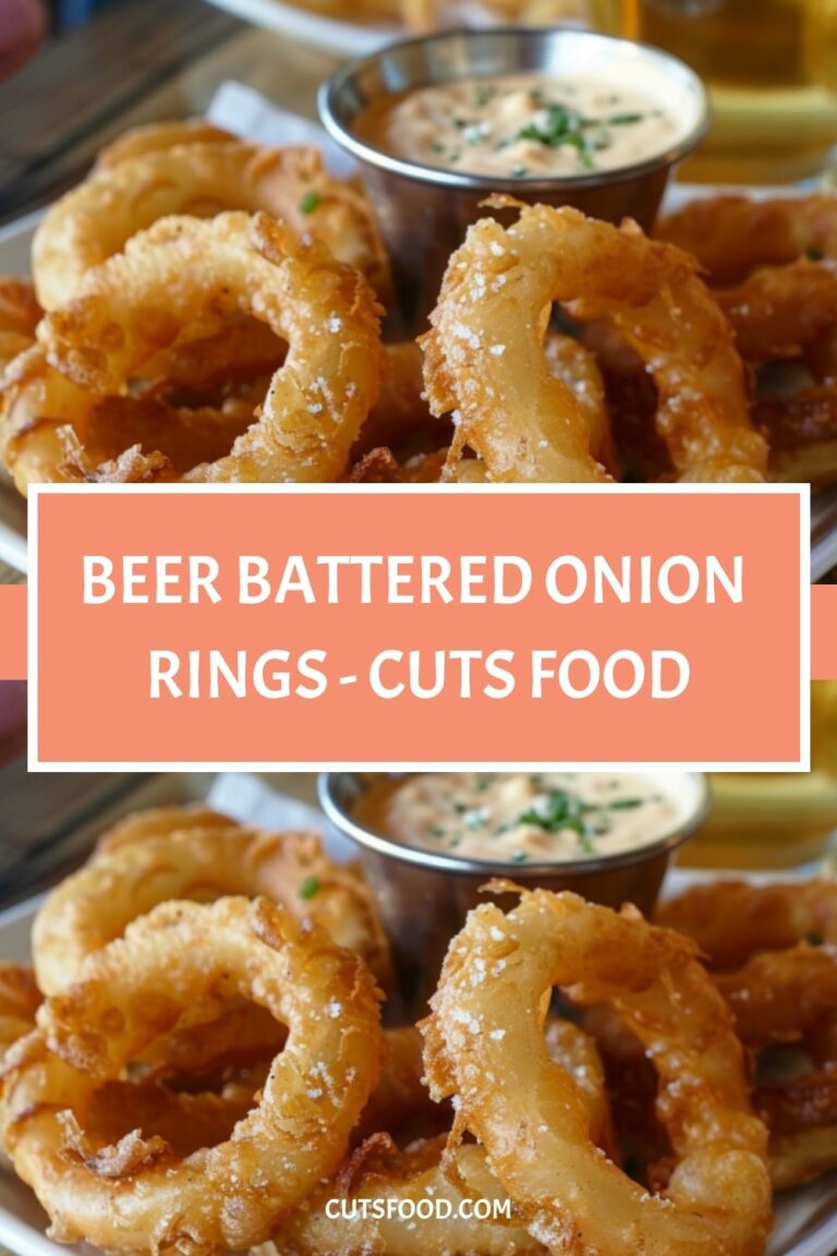 Beer Battered Onion Rings – Cuts Food