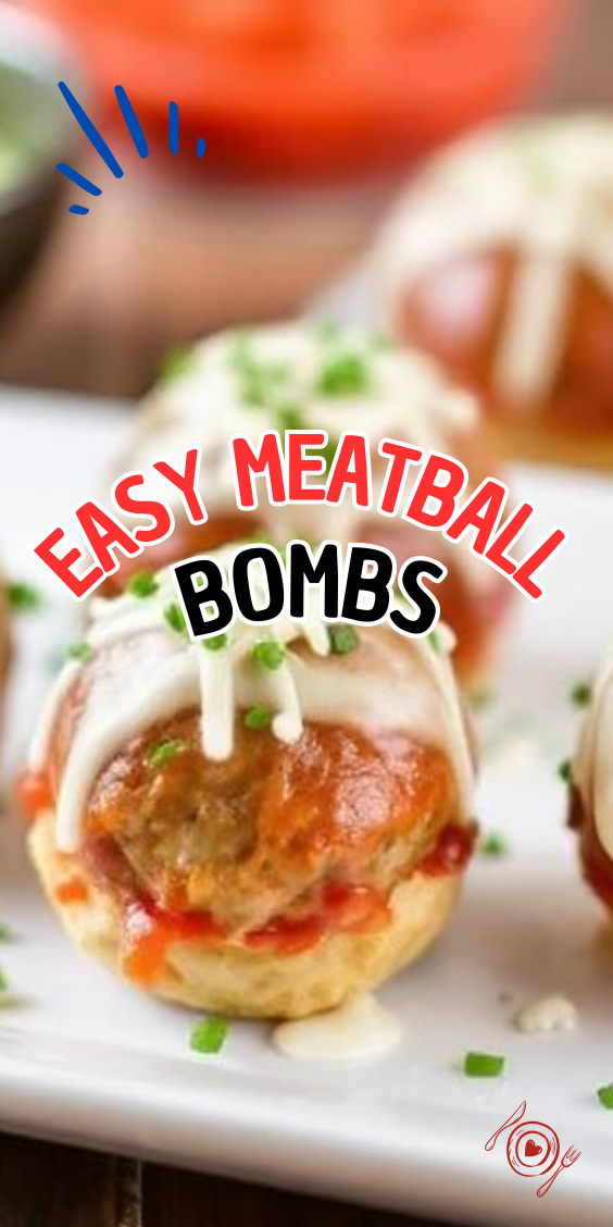 Easy Meatball Bombs