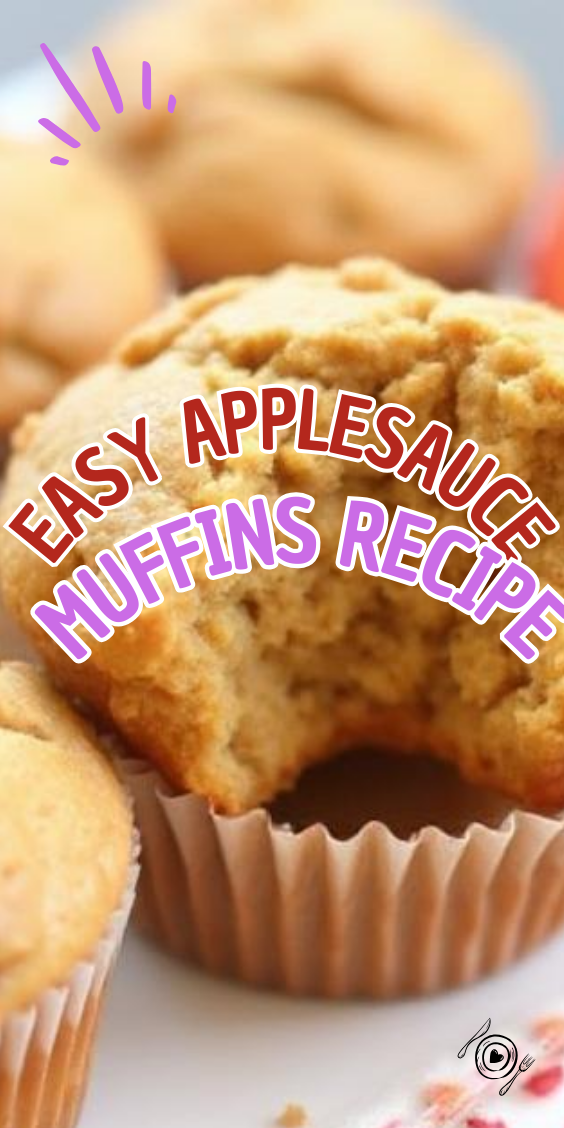 Easy Applesauce Muffins Recipe