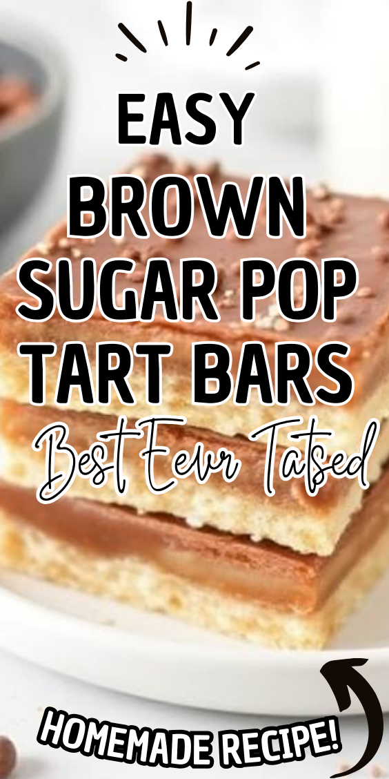 Easy Brown Sugar Pop Tart Bars
