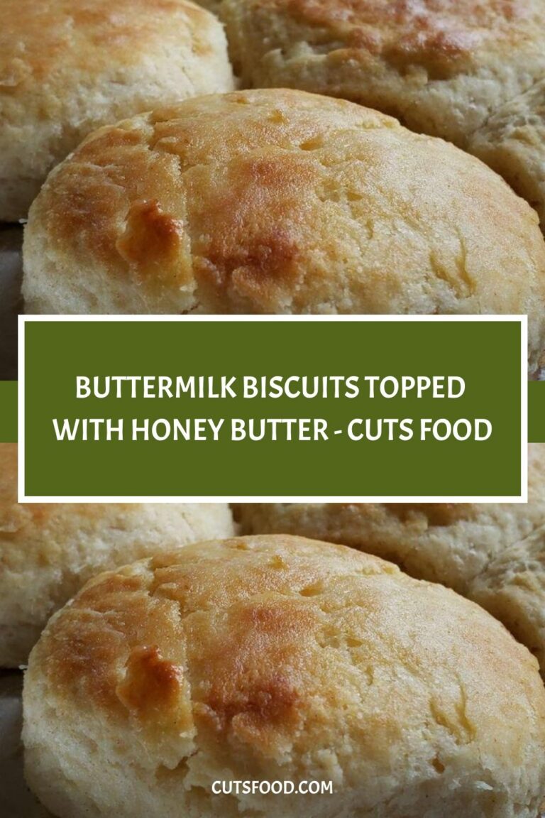 Buttermilk Biscuits Topped With Honey Butter – Cuts Food