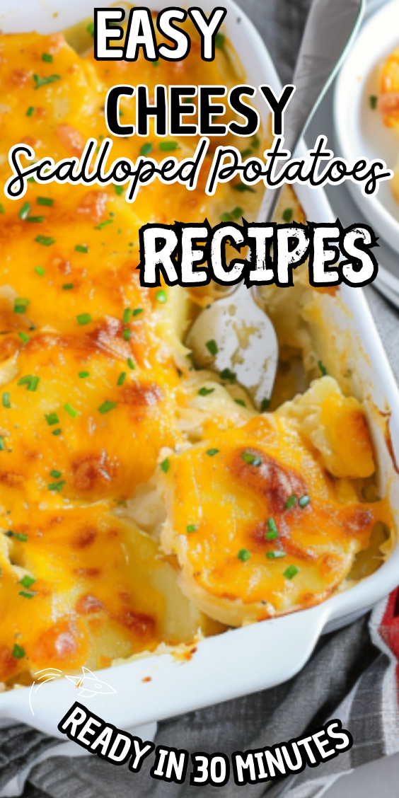 Easy Cheesy Scalloped Potatoes