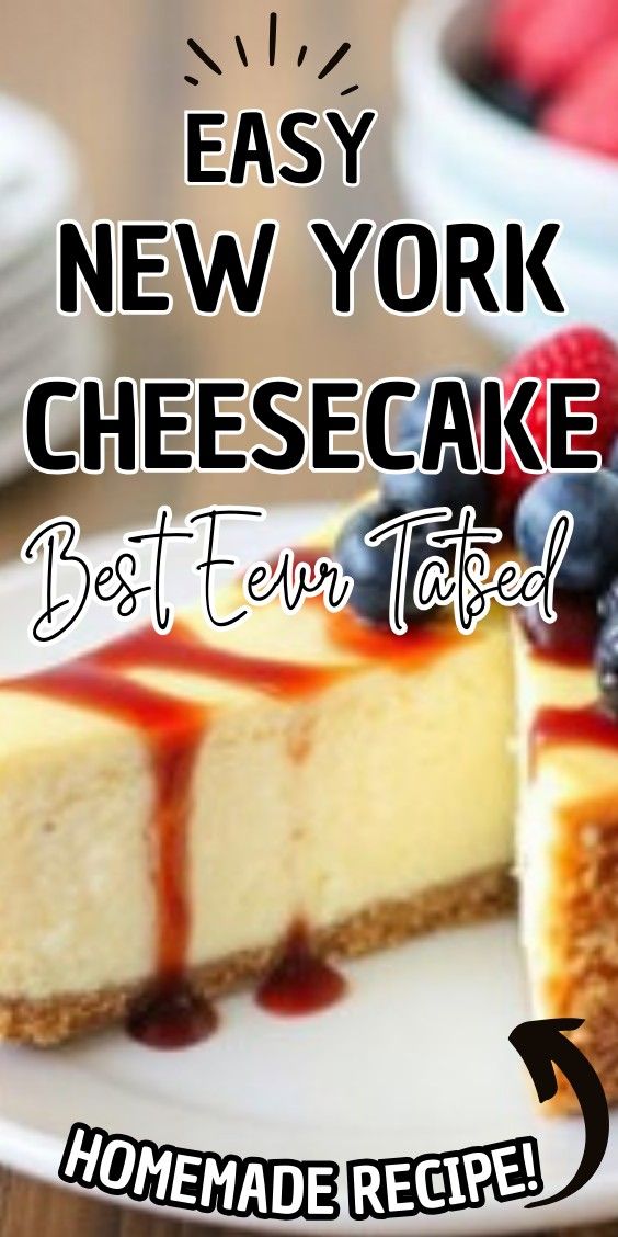 Easy New York Cheesecake