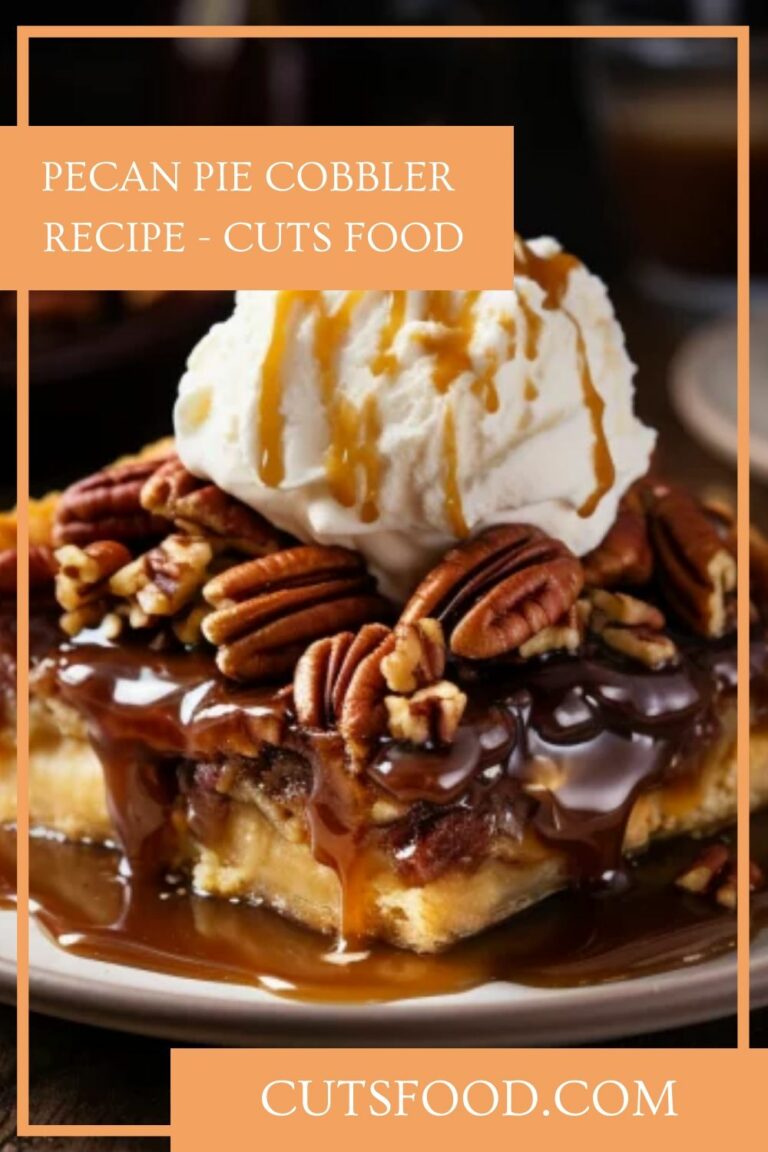 Pecan Pie Cobbler Recipe – Cuts Food