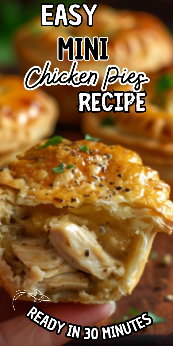 Easy Mini Chicken Pies Recipe