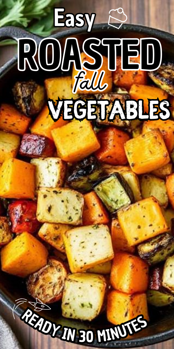 Easy Roasted Fall Vegetables