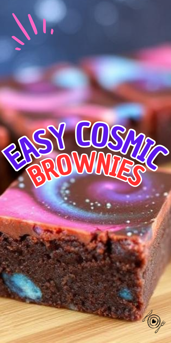 Easy Cosmic Brownies