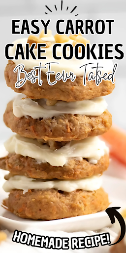 Easy Carrot Cake Cookies