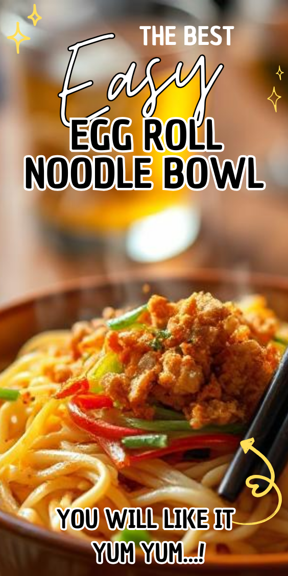 Easy Egg Roll Noodle Bowl