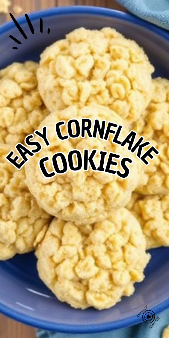 Easy Cornflake Cookies