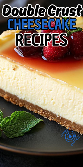 Easy Double Crust Cheesecake